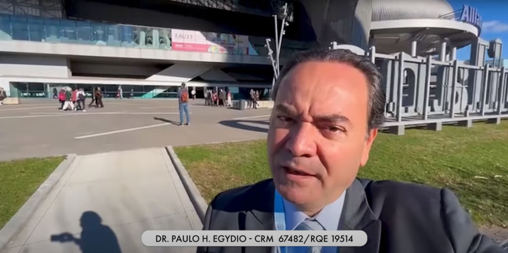 Dr. Paulo Egydio no Congresso Europeu de Urologia 2023