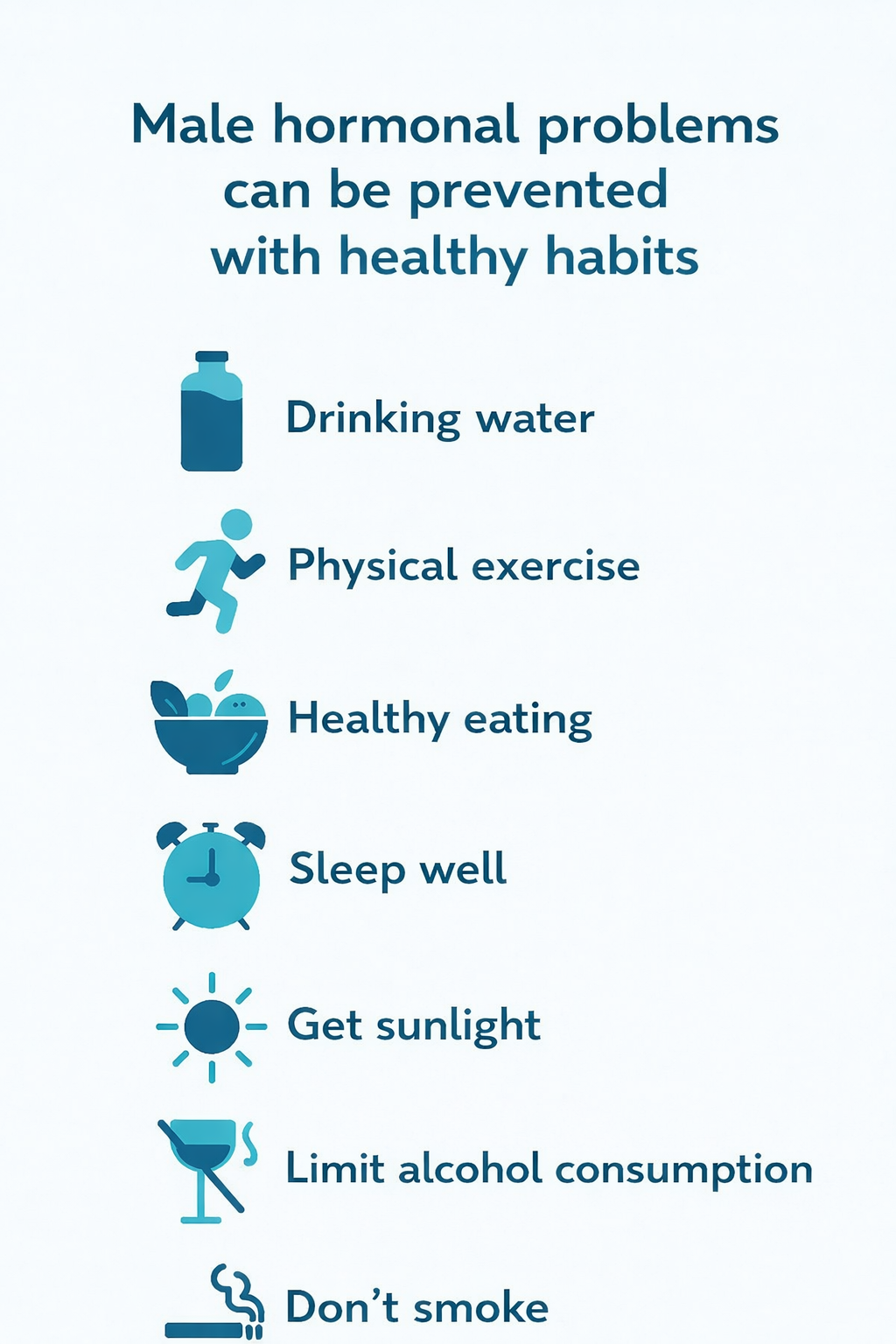 Infographic: What to Do to Help Prevent Hormonal Disorders